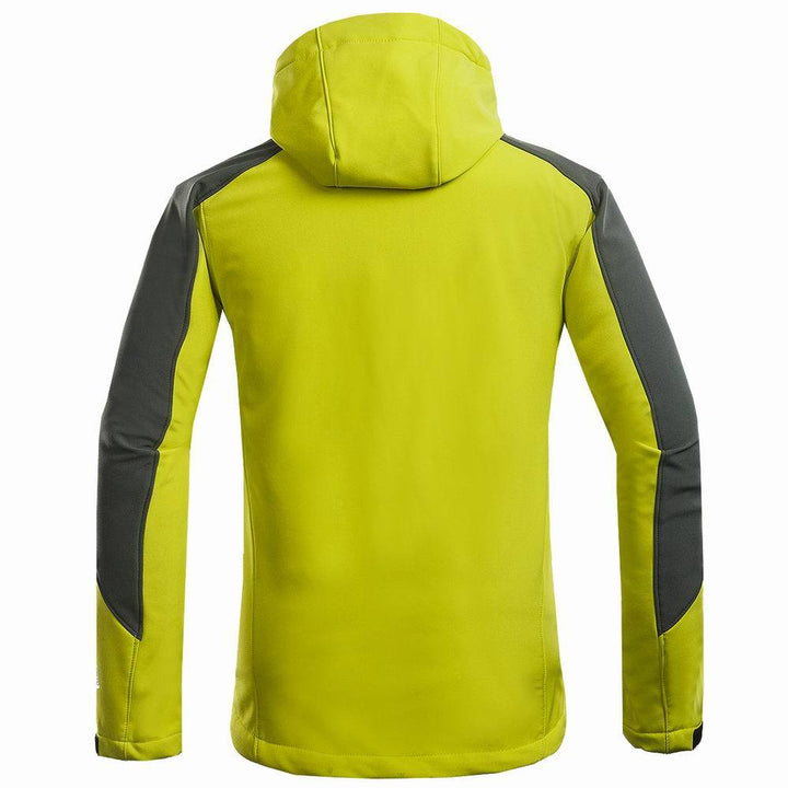 Men’s Outdoor Mountaineering Softshell Jacket for Leisure Sports and Travel