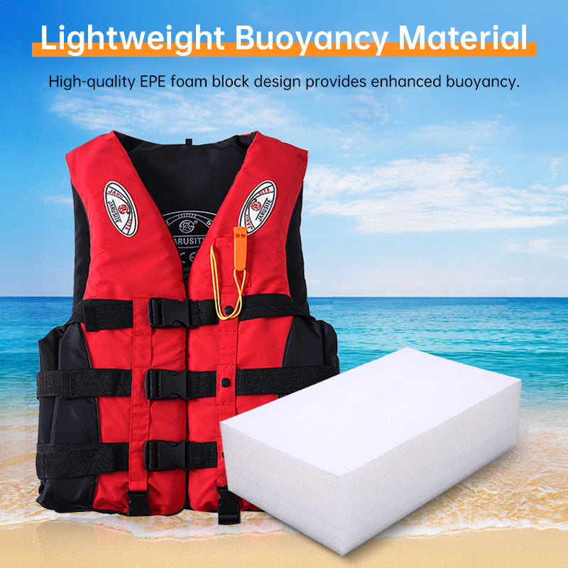 Adult Life Jacket Buoyant Oxford Cloth Fishing Outdoor Safety Vest