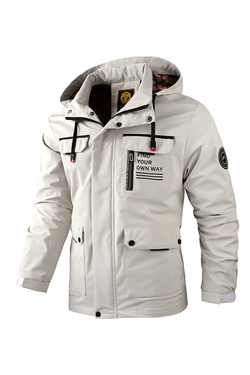 Men's Hooded Softshell Windbreaker - view 6