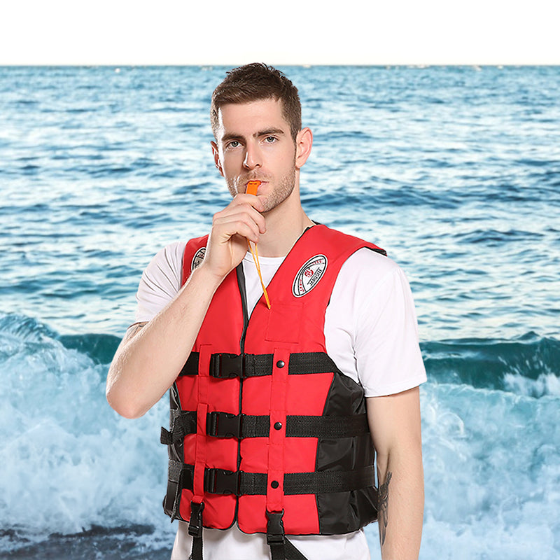 Adult Life Jacket Buoyant Oxford Cloth Fishing Outdoor Safety Vest
