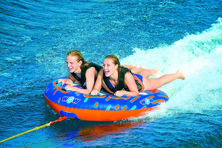 Nova 2 Person Towable Deck Tube Inflatable Watersports Ride