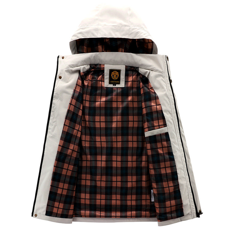 Men's Hooded Softshell Windbreaker - view 3