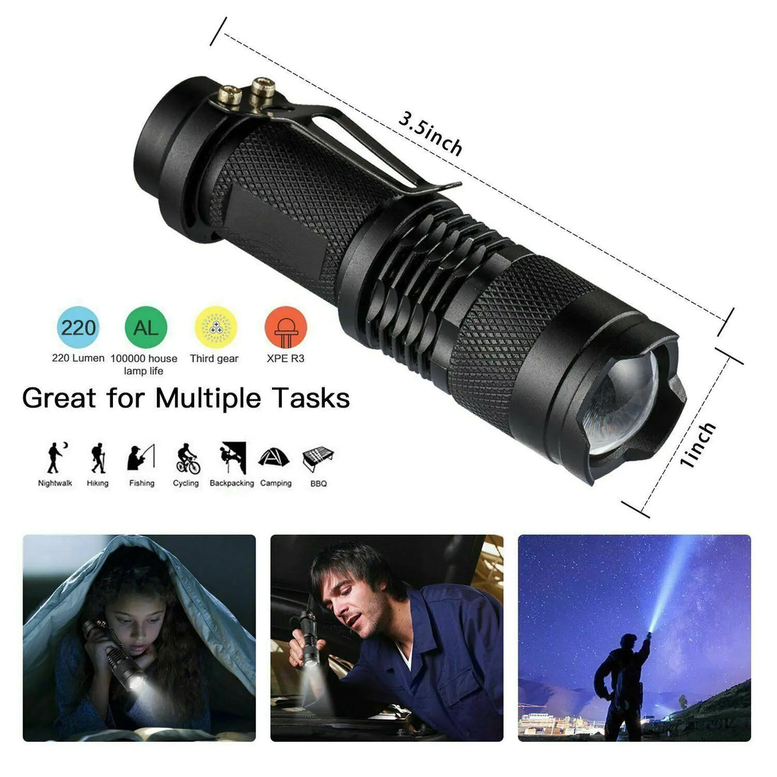 14-in-1 Emergency Survival Gear Kit - view 8