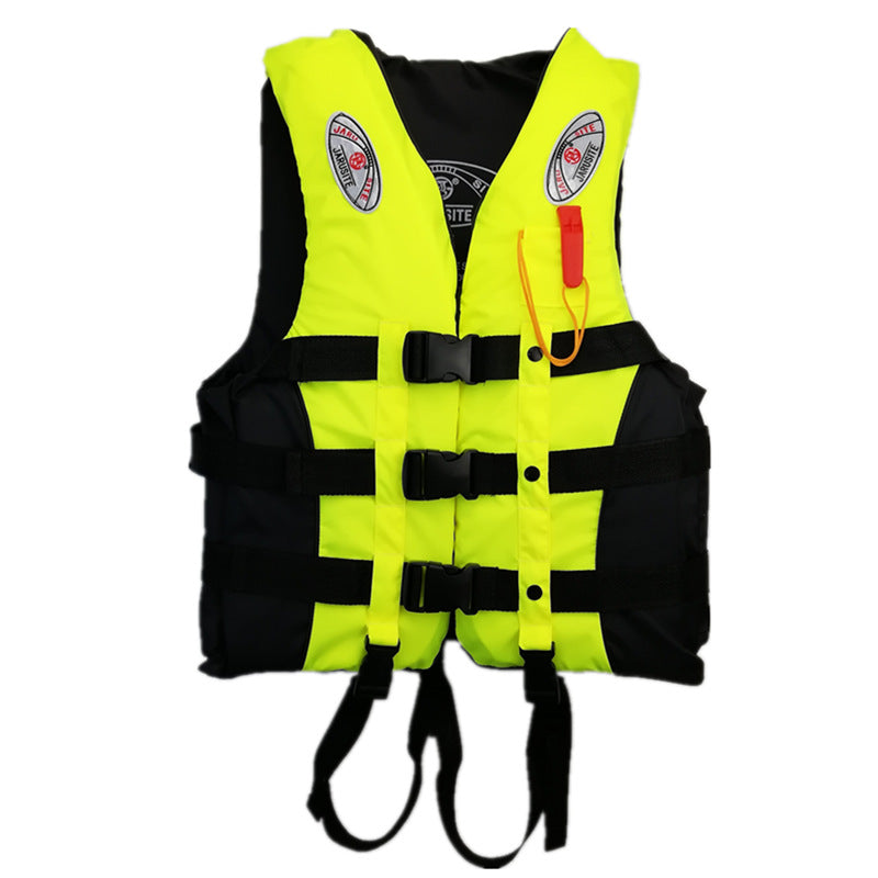Adult Life Jacket Buoyant Oxford Cloth Fishing Outdoor Safety Vest