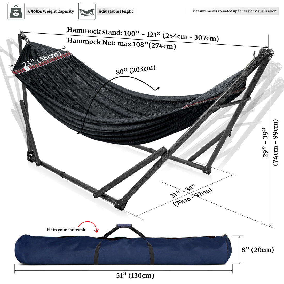 Hammock with Stand — Full Set - view 3