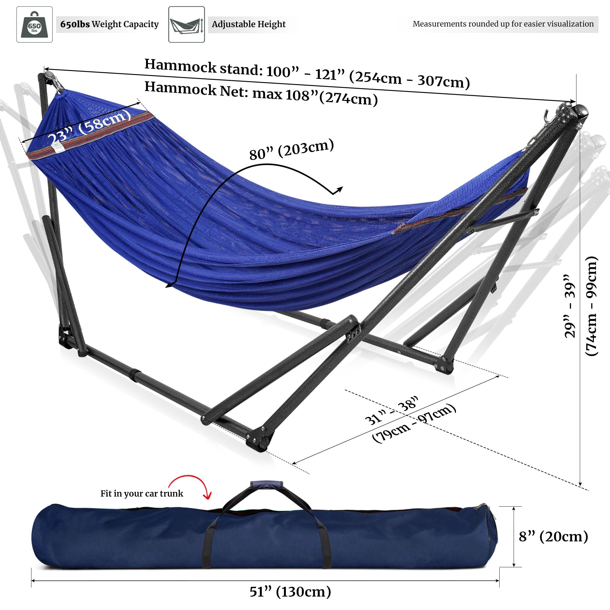 Hammock with Stand — Full Set - view 12