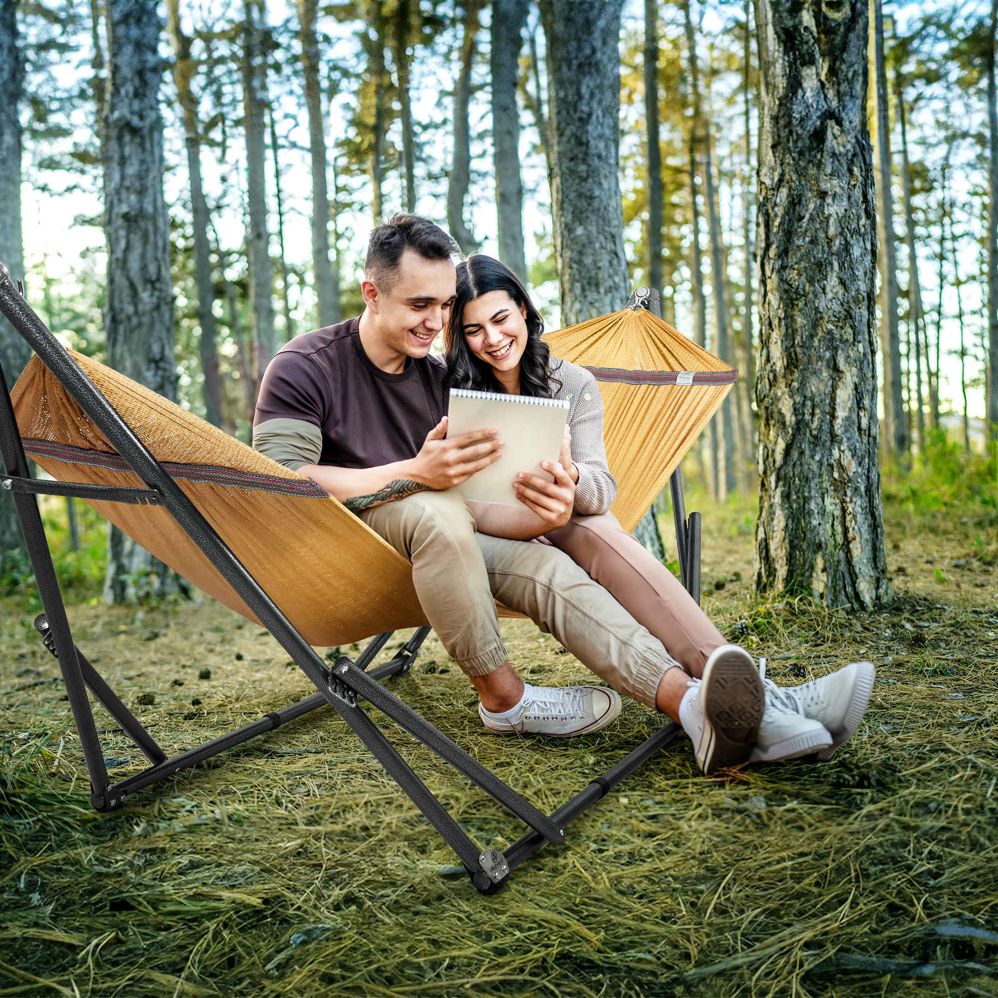 Hammock with Stand — Full Set - detail shot