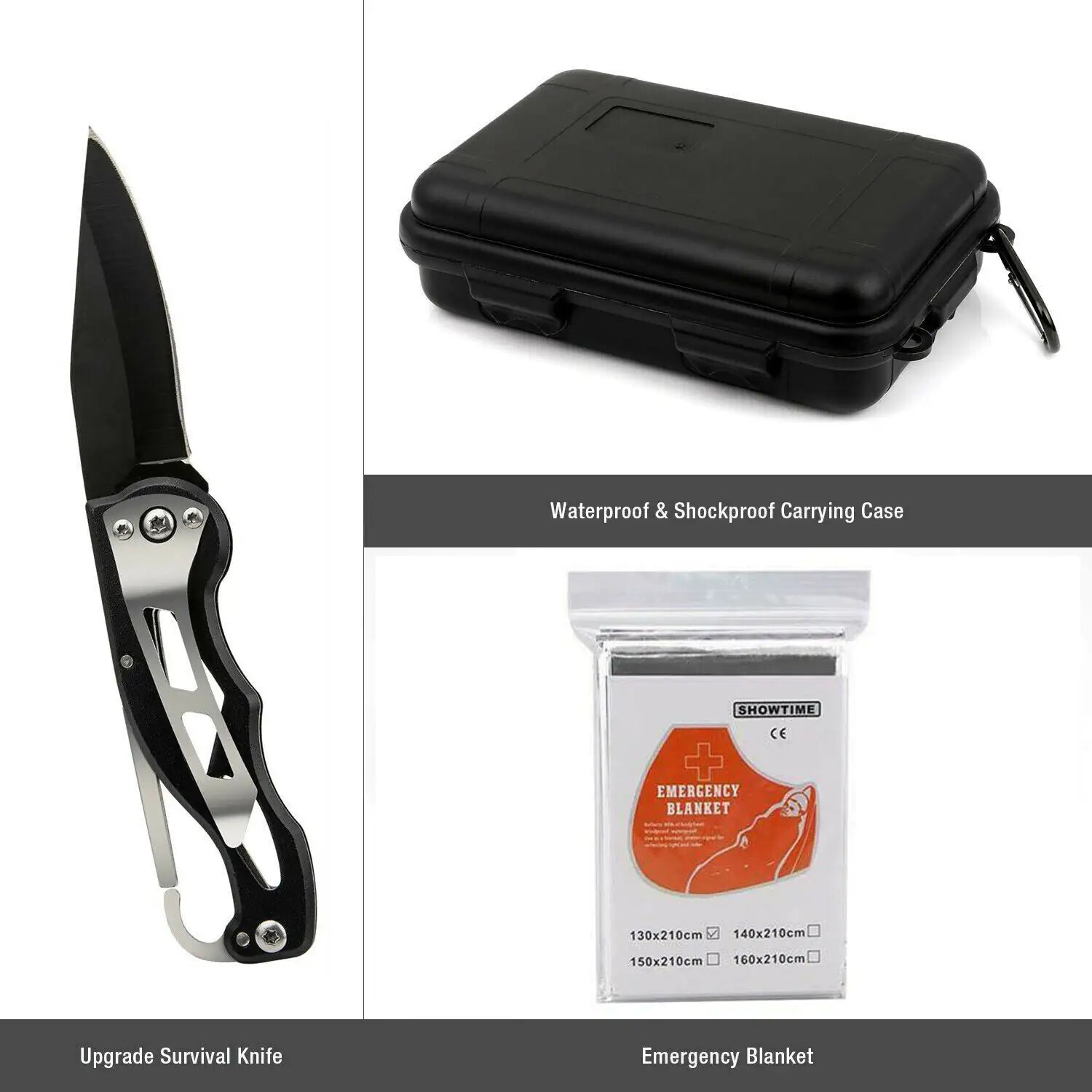 14-in-1 Emergency Survival Gear Kit - view 4