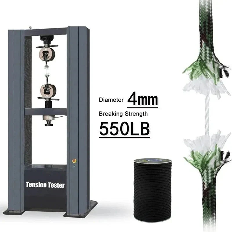 550 Paracord Rope — 7-Core 4mm - view 4