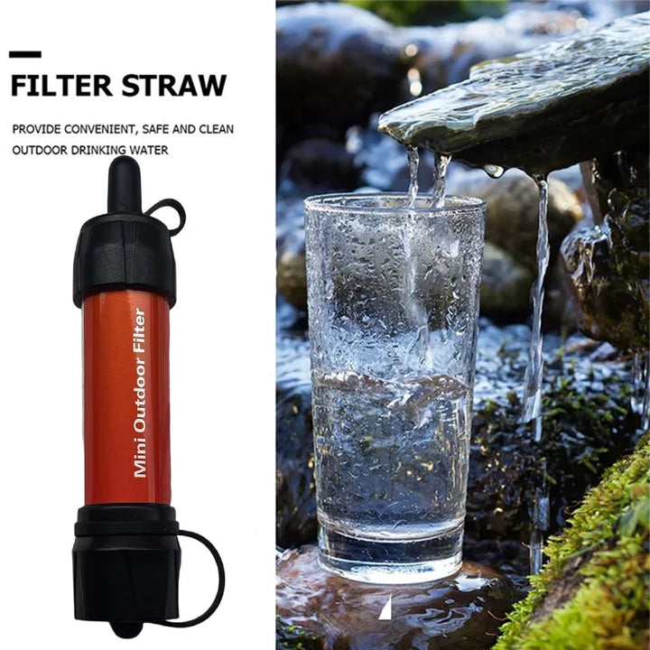 Portable Water Filter for Outdoor Safety