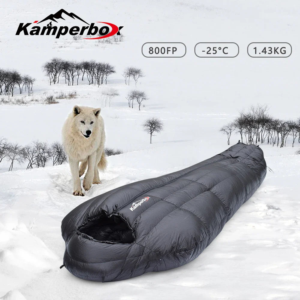 Ultralight Winter Down Sleeping Bag - main product image