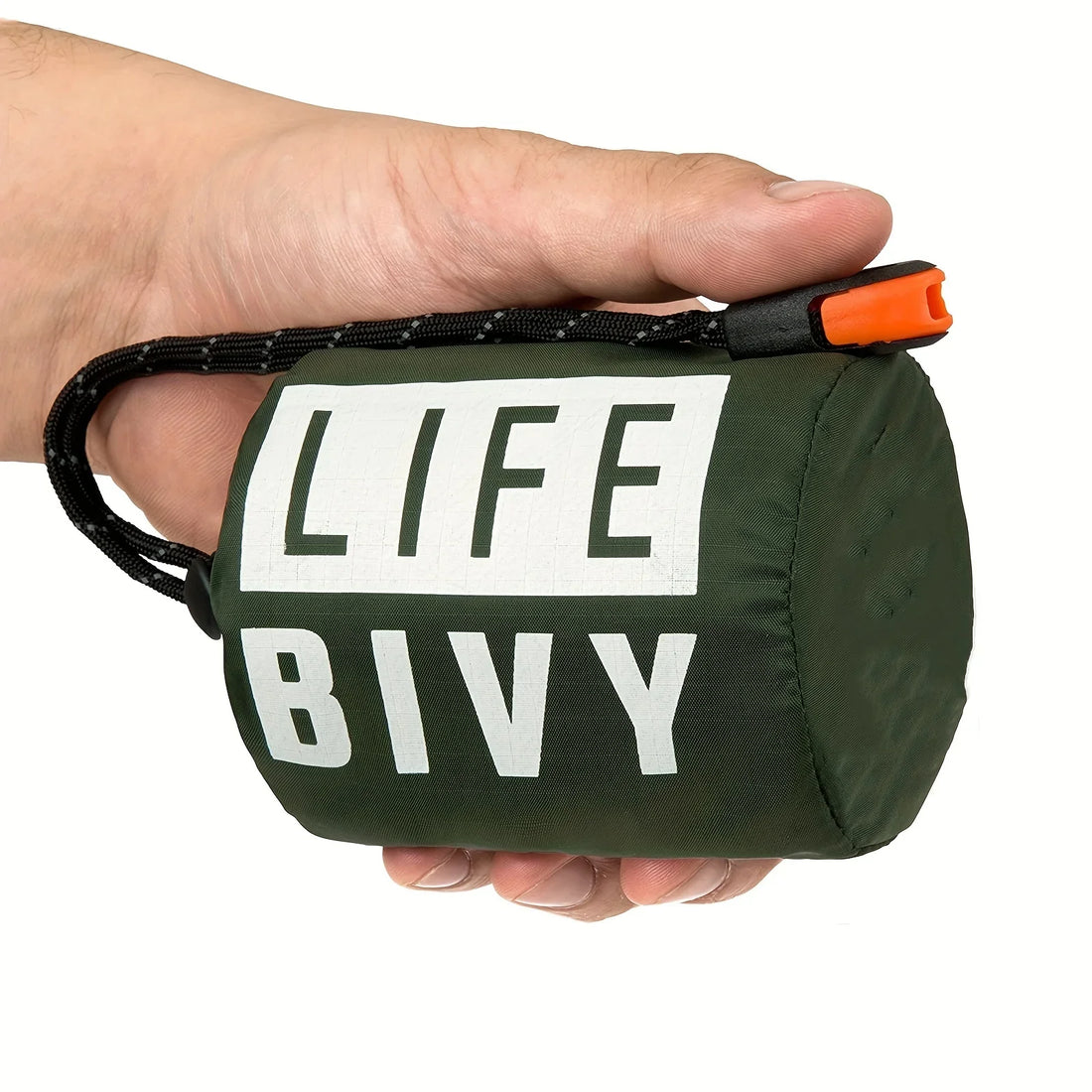 Thermal Mylar Emergency Sleeping Bag - detail shot