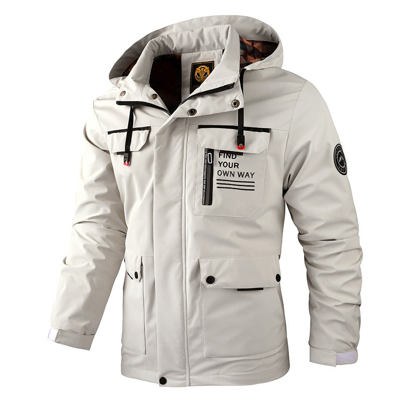 Men's Hooded Softshell Windbreaker - view 11