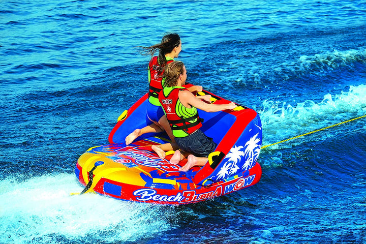 Beach Bubba 2 Person Towable Inflatable Watersports Tube Ride