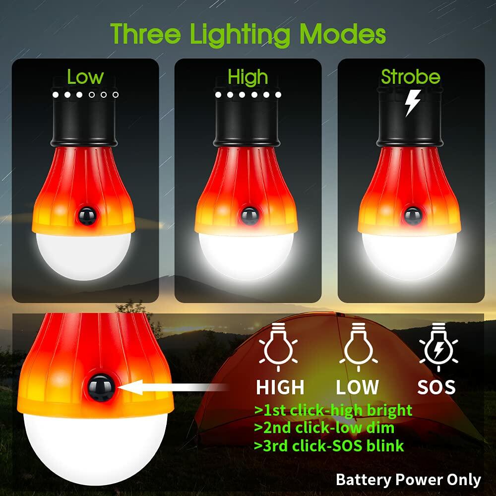 LED Camping Lanterns — 4-Pack - view 3