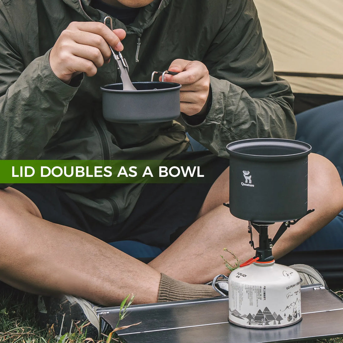 Ultralight Aluminum Camping Cookware Set - view 8
