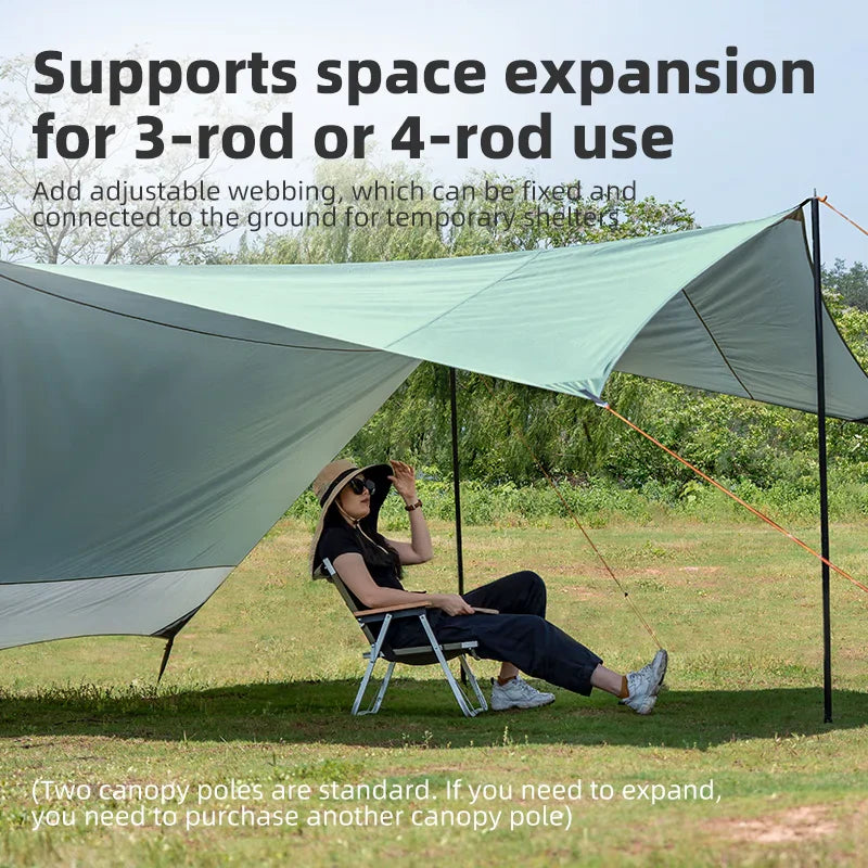 Waterproof UPF50+ Canopy Sun Shelter - view 10