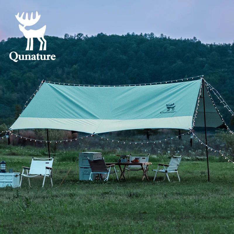 Waterproof UPF50+ Canopy Sun Shelter - detail shot