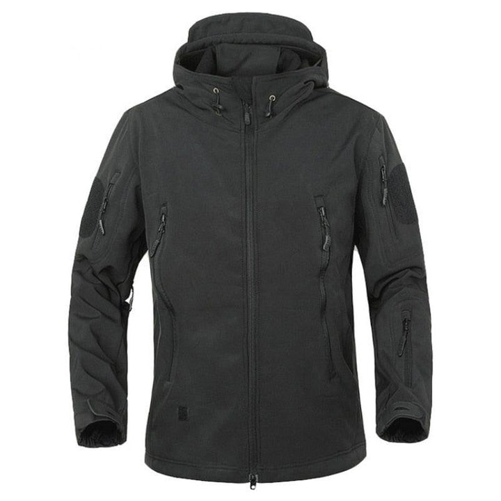 Men Camouflage Tactical Jacket Waterproof Warm Windproof Outdoor Hooded